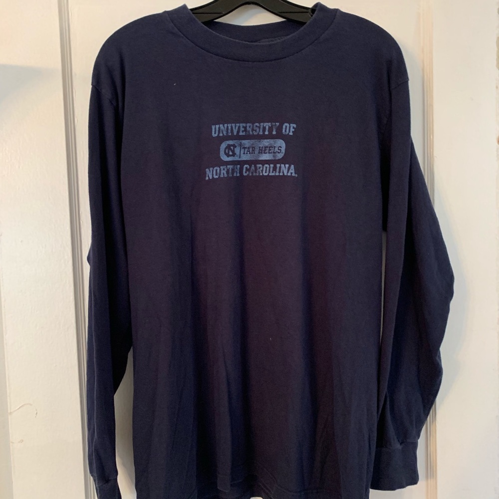 Vintage UNC Tarheels Student Store L/S Shirt Sz L